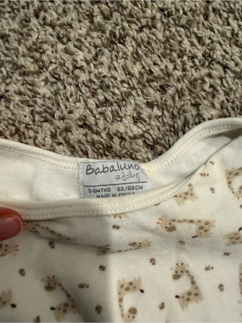 3 Babaluno baby bodysuits